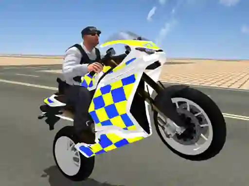 Oyunu Super Stunt Police Bike Simulator 3D çevrimiçi