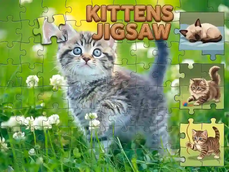 Oyunu Kittens Jigsaw çevrimiçi