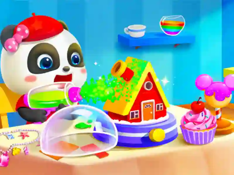 Oyunu Baby Panda Kids Crafts DIY çevrimiçi