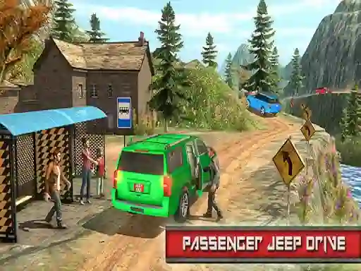 Oyunu Jeep Passeger Offroad Mountain Simulation Game çevrimiçi