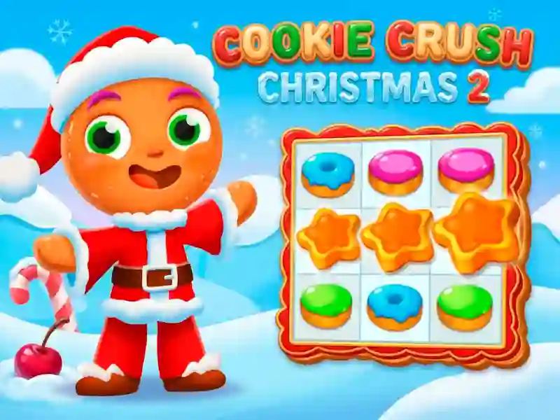 Oyunu Cookie Crush Christmas 2 çevrimiçi