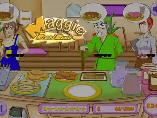 Oyunu Maggie Bread Rush çevrimiçi