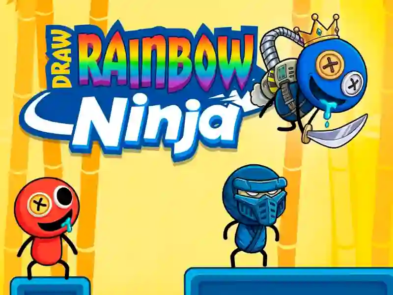 Oyunu Draw Rainbow Ninja çevrimiçi