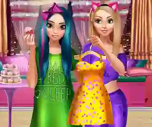 Oyunu BFFs PJ Party çevrimiçi
