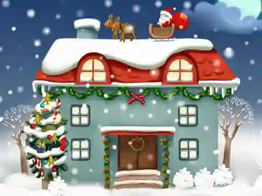 Oyunu Christmas Rooms Differences çevrimiçi