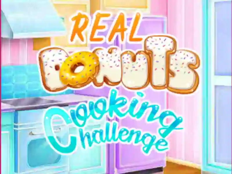 Oyunu Real Donuts Cooking Challenge çevrimiçi