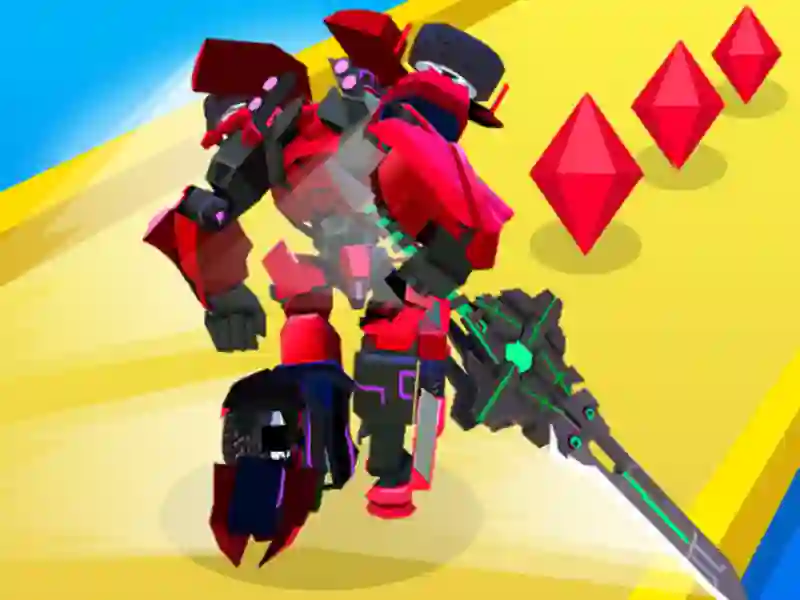Oyunu Robot Runner Fight çevrimiçi