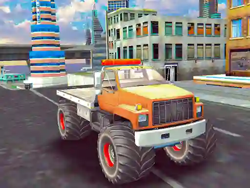 Oyunu Monster Truck Stunts Free Jeep Racing çevrimiçi