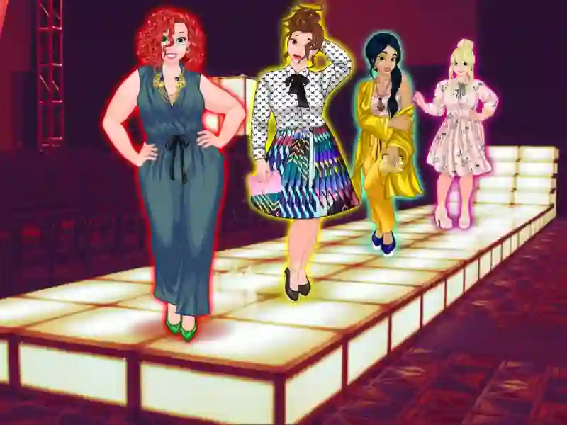 Oyunu Princesses Runway Plus çevrimiçi