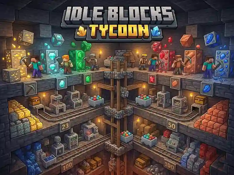 Oyunu Idle Blocks Tycoon çevrimiçi