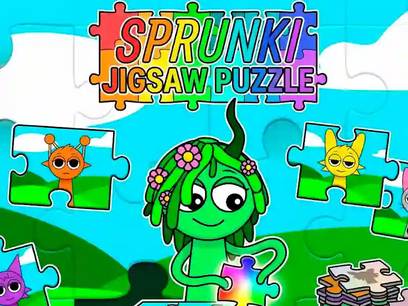 Oyunu Sprunki Jigsaw Puzzle çevrimiçi