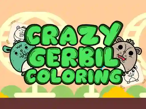 Oyunu Crazy Gerbil Coloring çevrimiçi