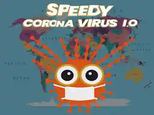 Oyunu Speedy Corona Virus.io çevrimiçi