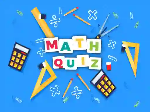 Oyunu Math Quiz Game çevrimiçi