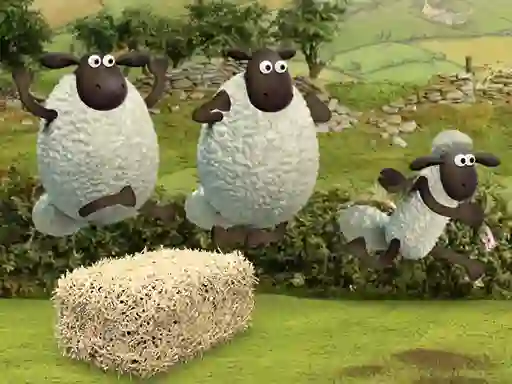 Oyunu Shaun the Sheep Alien Athletics çevrimiçi