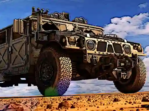 Oyunu Military Transport Vehicle çevrimiçi