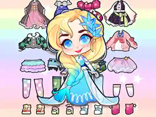 Oyunu Hair Doll Dress Up World çevrimiçi