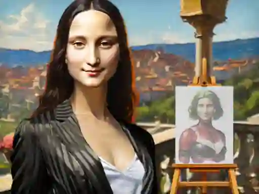 Oyunu Mona Lisa Fashion Experiments çevrimiçi