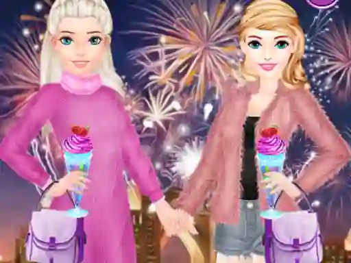 Oyunu Bffs New Year Eve çevrimiçi