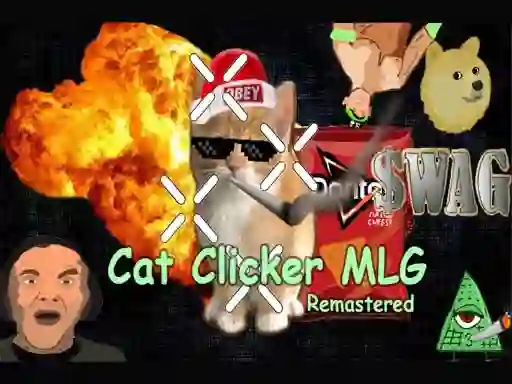 Oyunu Cat Clicker MLG çevrimiçi