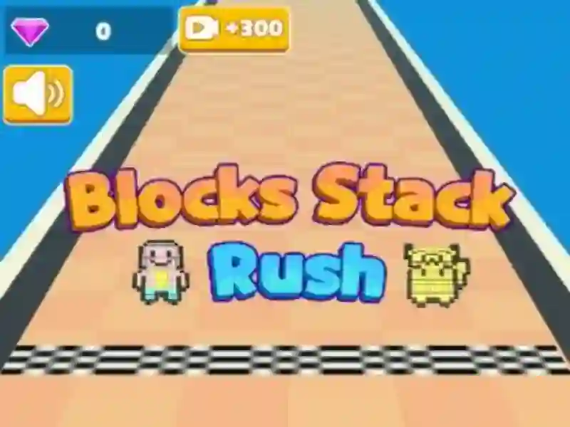 Oyunu Blocks Stack Rush çevrimiçi