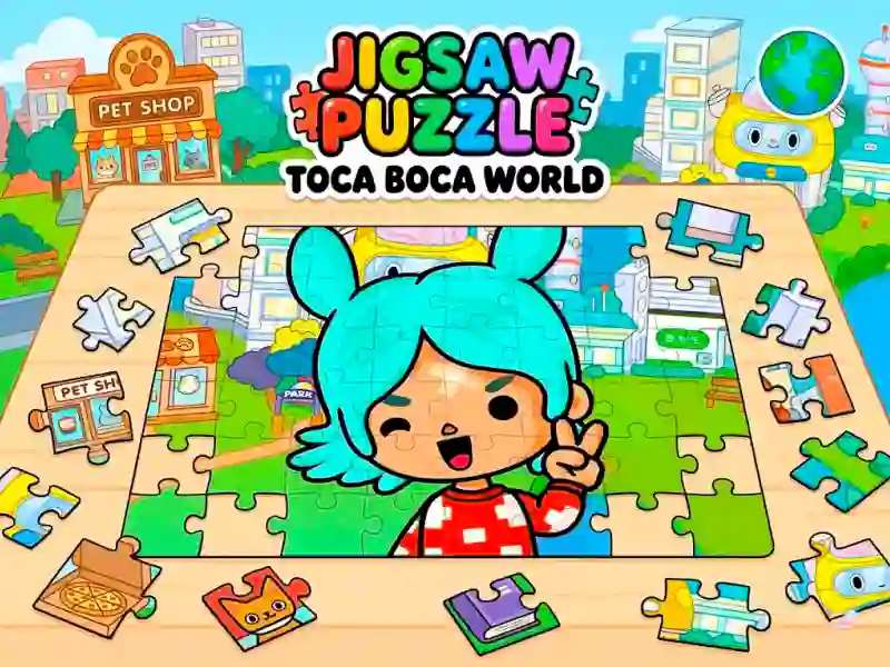 Oyunu Jigsaw Puzzle: Toca Boca World çevrimiçi