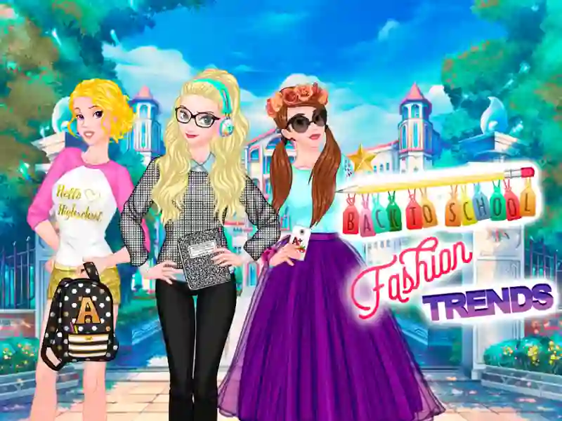 Oyunu Back To School Fashion Trends çevrimiçi