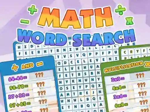 Oyunu Math Word Search çevrimiçi