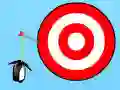 Oyunu Penguin with Bow Golf çevrimiçi