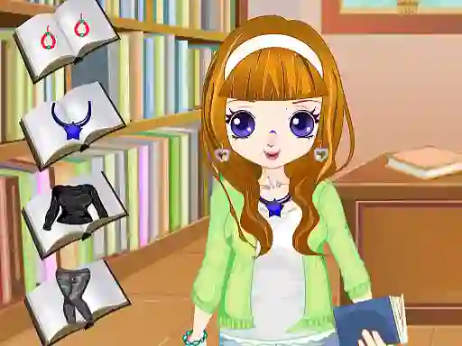 Oyunu Library Girl Dressup çevrimiçi