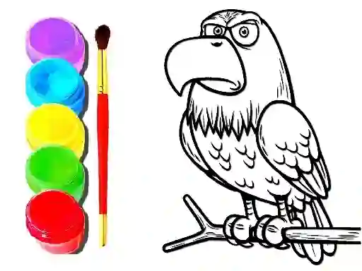 Oyunu Eagle Coloring Book çevrimiçi