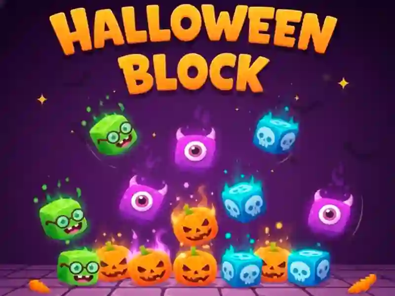 Oyunu Halloween Block çevrimiçi
