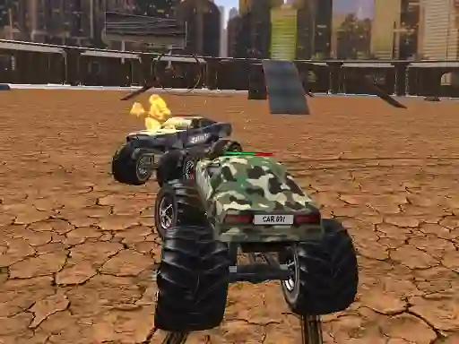 Oyunu Demolition Monster Truck Army çevrimiçi