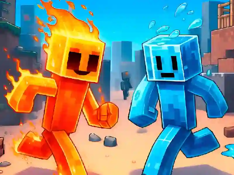 Oyunu Fire and Water Stickman çevrimiçi