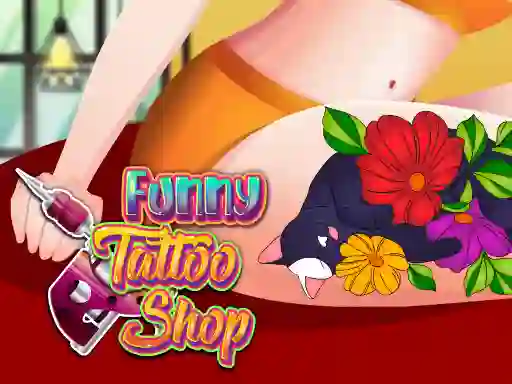Oyunu Funny Tattoo Shop çevrimiçi