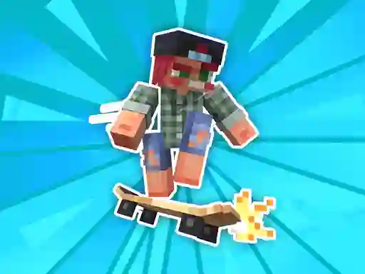 Oyunu Noob and Pro Skateboarding çevrimiçi