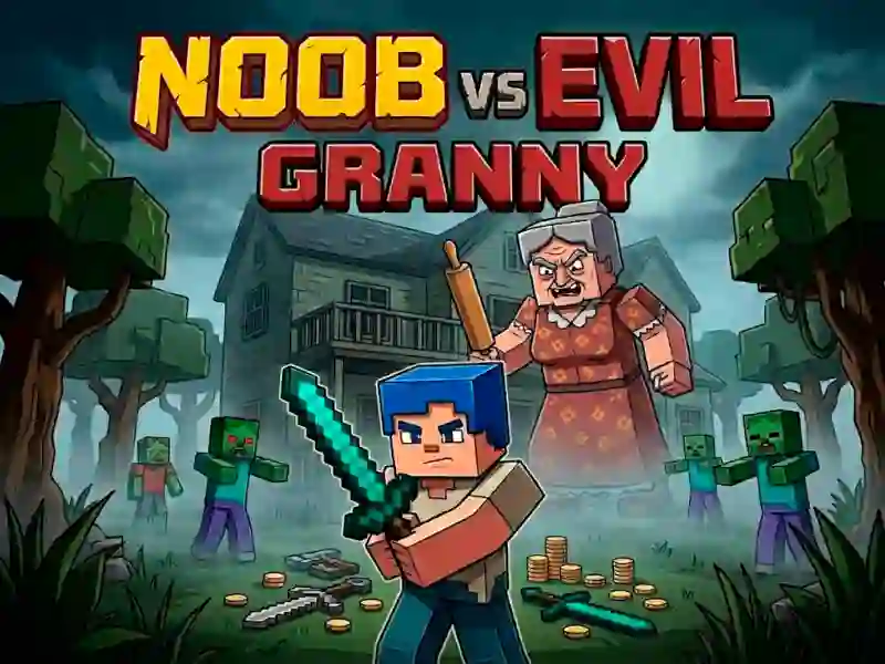 Oyunu Noob vs Evil Granny çevrimiçi