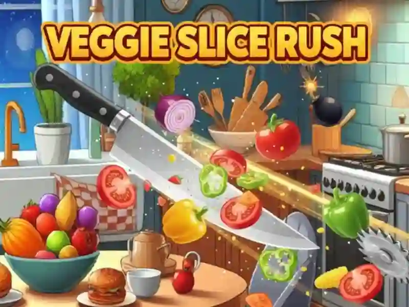 Oyunu Veggie Slice Rush çevrimiçi