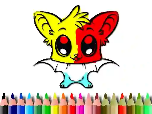 Oyunu Cute Bat Coloring Book çevrimiçi