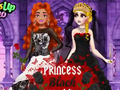 Oyunu Princess Black Wedding Dress çevrimiçi