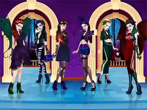 Oyunu Gothic Dress Up çevrimiçi