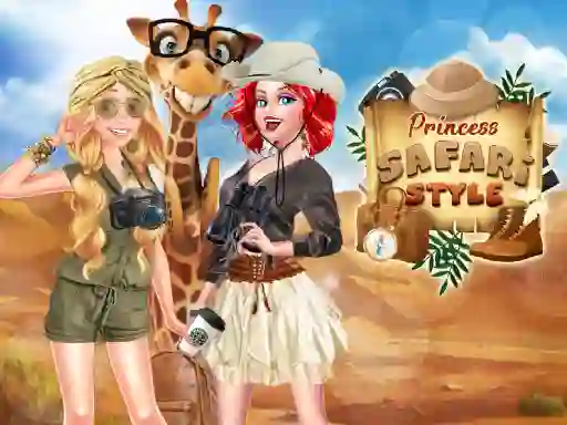 Oyunu Princesses: Safari Style çevrimiçi