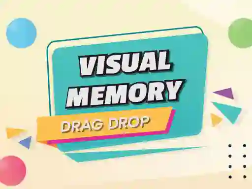 Oyunu Visual Memory Drag Drop çevrimiçi