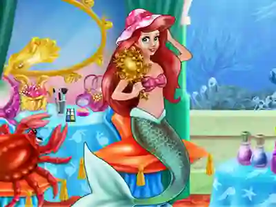 Oyunu Mermaid Makeup Room çevrimiçi