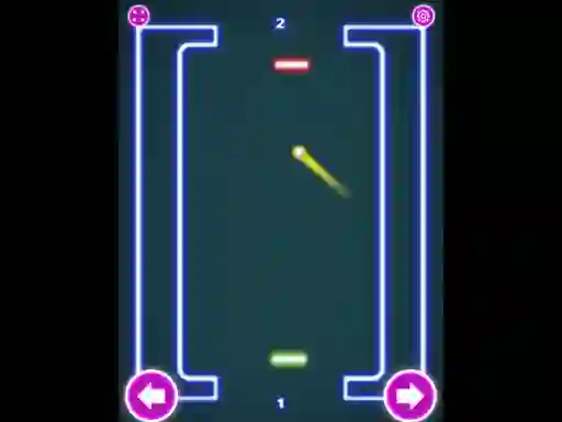 Oyunu Pong Neon çevrimiçi