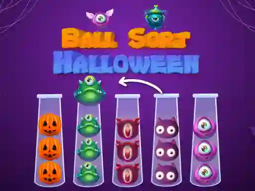 Oyunu Ball Sort Halloween çevrimiçi