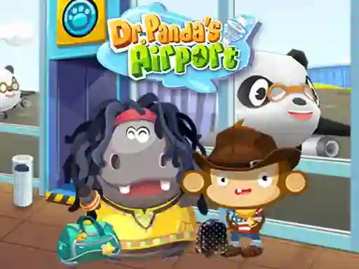 Oyunu Dr.Panda's Airport çevrimiçi