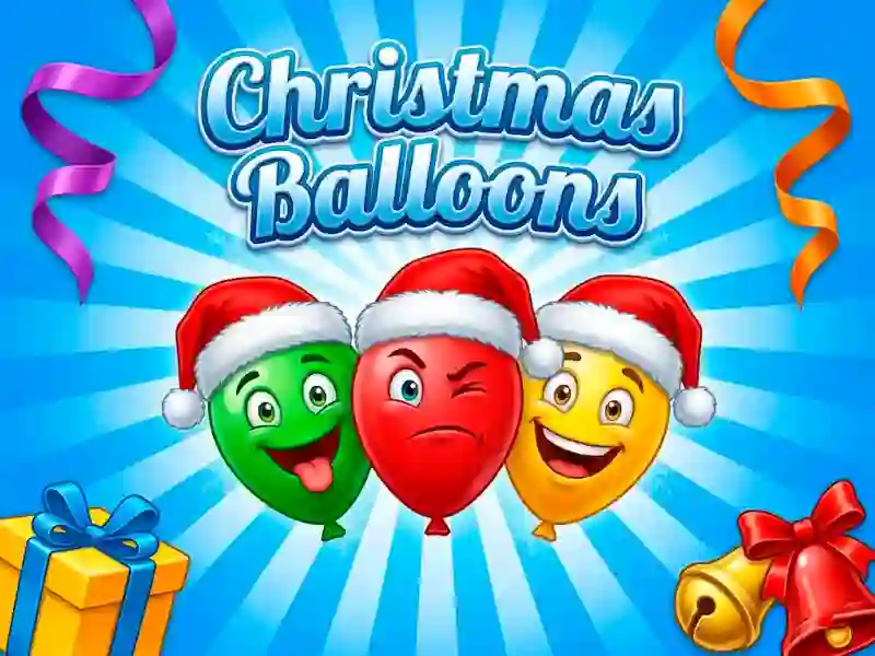 Oyunu Christmas Balloons çevrimiçi