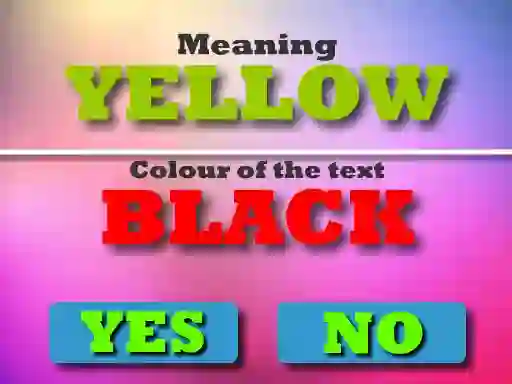 Oyunu Colour Text Challeenge çevrimiçi