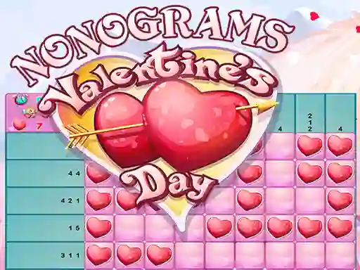 Oyunu Nonograms Valentines Day çevrimiçi